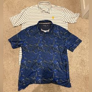 2 Trendy Golf Polos for Price of 1! Size Large